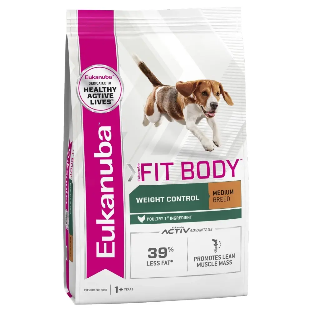 Eukanuba Control de Peso Mordida Mediana 3 kg