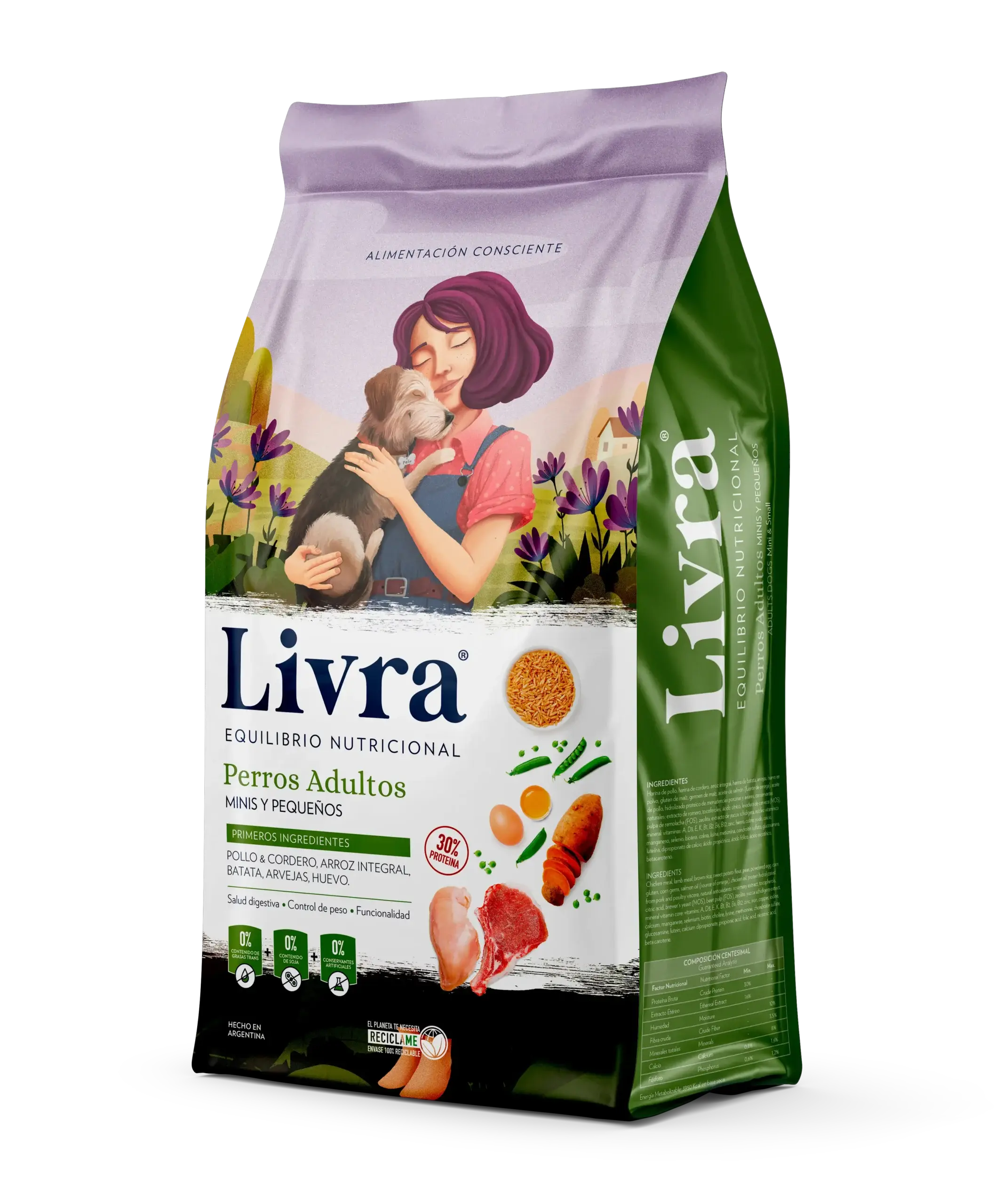 Livra Perros Adultos Minis & Pequeños 3 kg