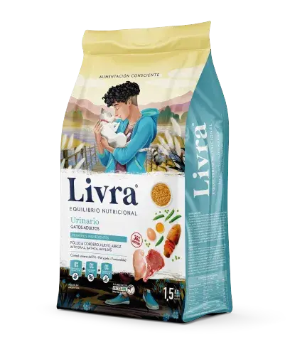 Livra Gatos Adultos Urinario 1,5 kg