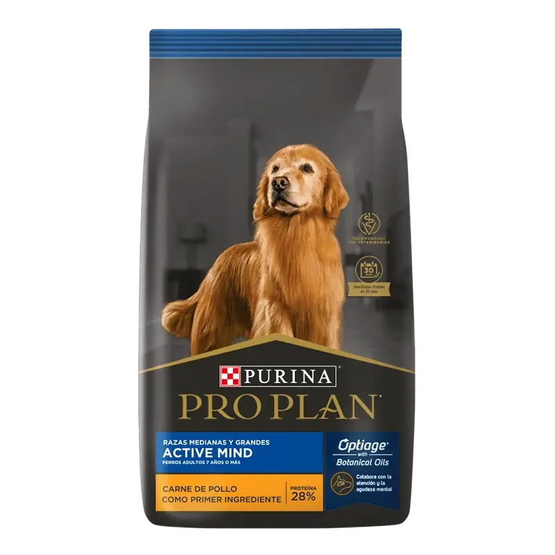 Pro Plan Active Mind Razas Medianas 3 kg