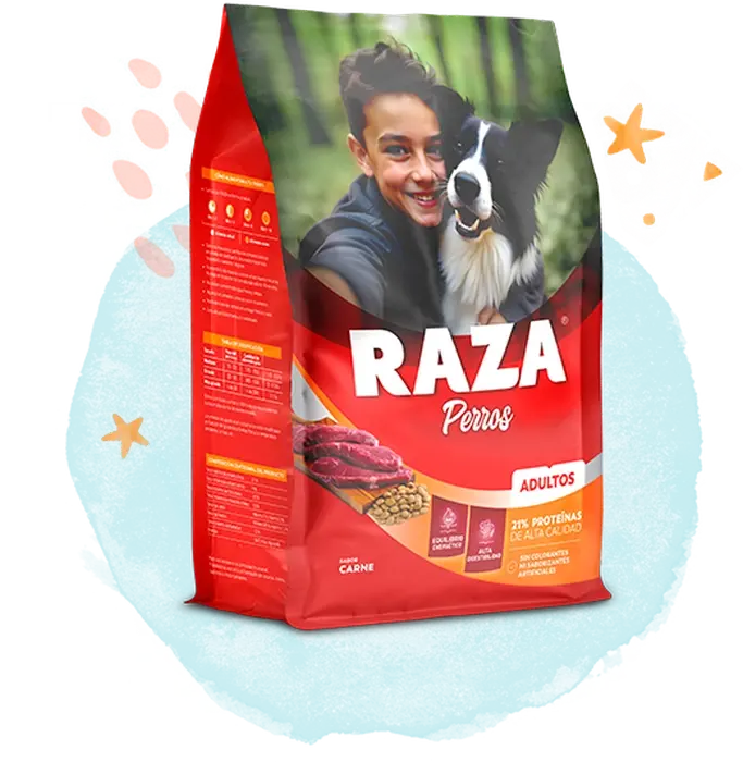 Raza Adulto Sabor Carne 20 kg