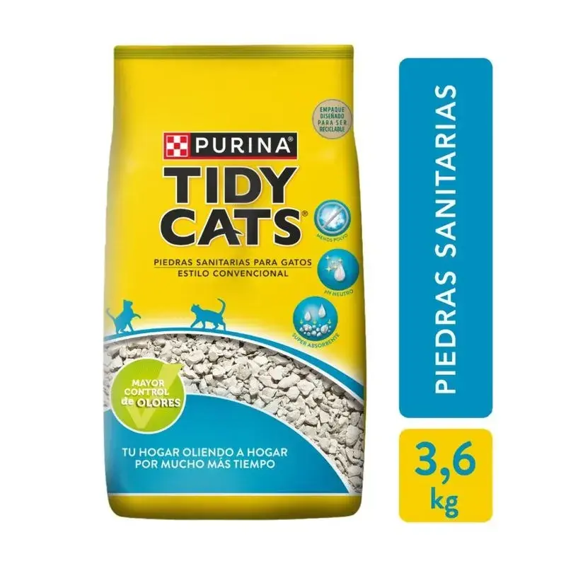 Tidy Cats Piedras Sanitarias 3,6 kg